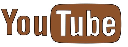videohosting website logotype in the brown color