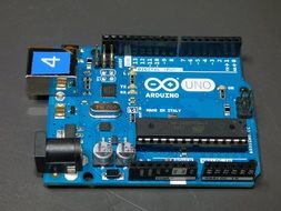 blue integrated circuit