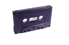 retro audio cassette