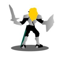 computer game elf drawing