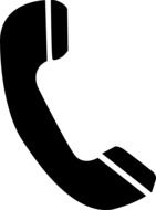 icon telephone drawing