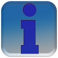 The key with the blue letter 