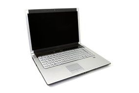 Grey laptop