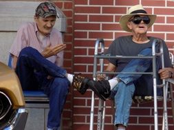 conversation of two old men