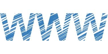 www website icons icon blue white drawing
