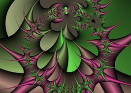 abstract thorns