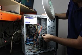 Repairing of computer