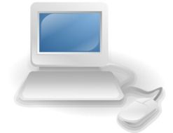 Hardware of computer clipart