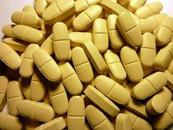 yellow pills