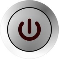 power button drawing