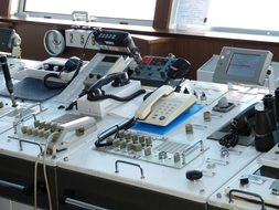 control center on a cruise ship