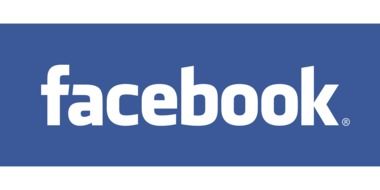 facebook logo social network blue white color