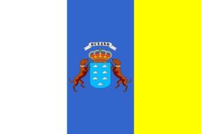 canary islands flag drawing