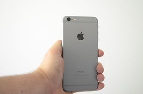 iphone in man's hand