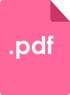 pink icon for a pdf document