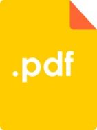 yellow icon for a pdf document
