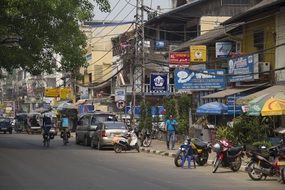 laos traffic