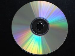 colorful DVD disk