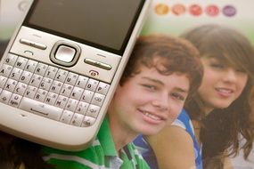 mobile phone keypad