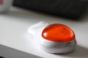 Button on the mouse