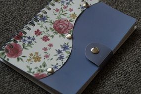 female notebook for diary