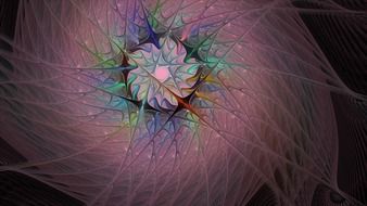 fractal graphic abstraction