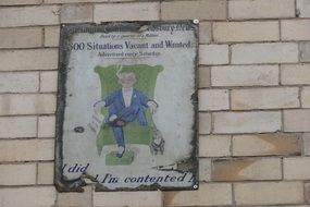 reto advertising sign