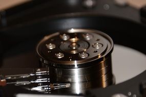 hard drive as magnetic storage