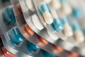 blisters with tablets