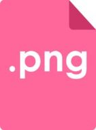 pink icon for a png document