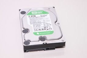 computer hard disk for storing information