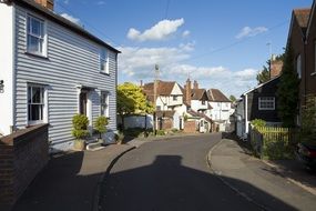 Street in English village