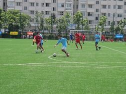 football game in Shanghai