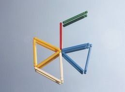 colored counting sticks