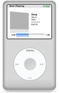 mp3 player drawing