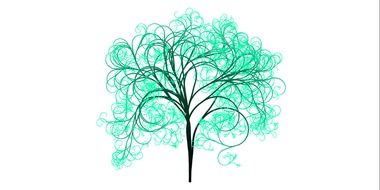 tree branches aesthetic tribe log green