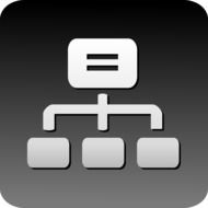 icon of the flow chart