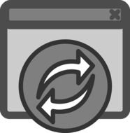 recovery icon on computer