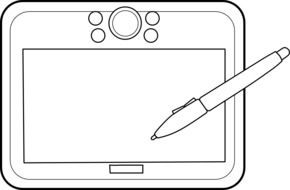 graphic tablet drawing