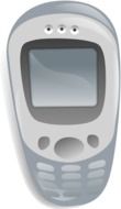 cell phone hand drawing