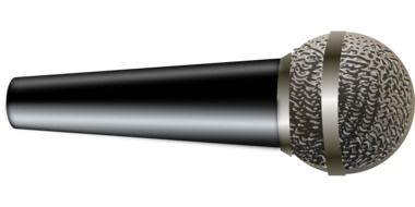 drawn music microphone