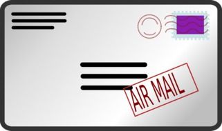 air mail drawing