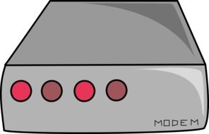 modem drawing