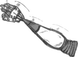 robot arm moving hand drawing