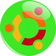light green ubuntu logo