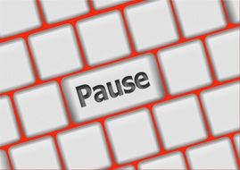 key of pause on keyboard