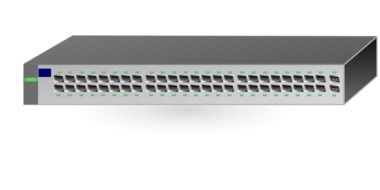 switch, fast ethernet adapter, drawing