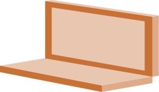 Picture of orange laptop