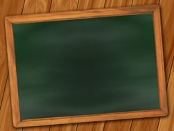 empty school blackboard
