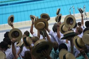 hats straw